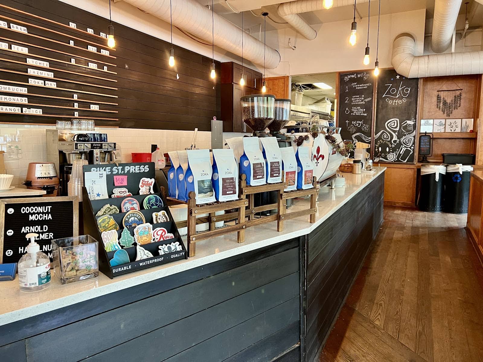 Zoka Coffee Roaster & Tea Co - specialty coffee shop in Seattle