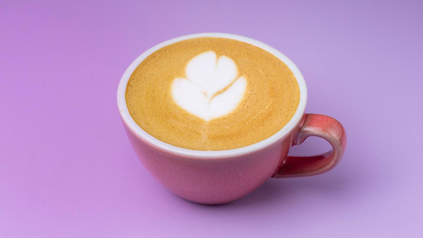 Coffee at Outrun Cafe, specialty coffee shop in Helsinki
