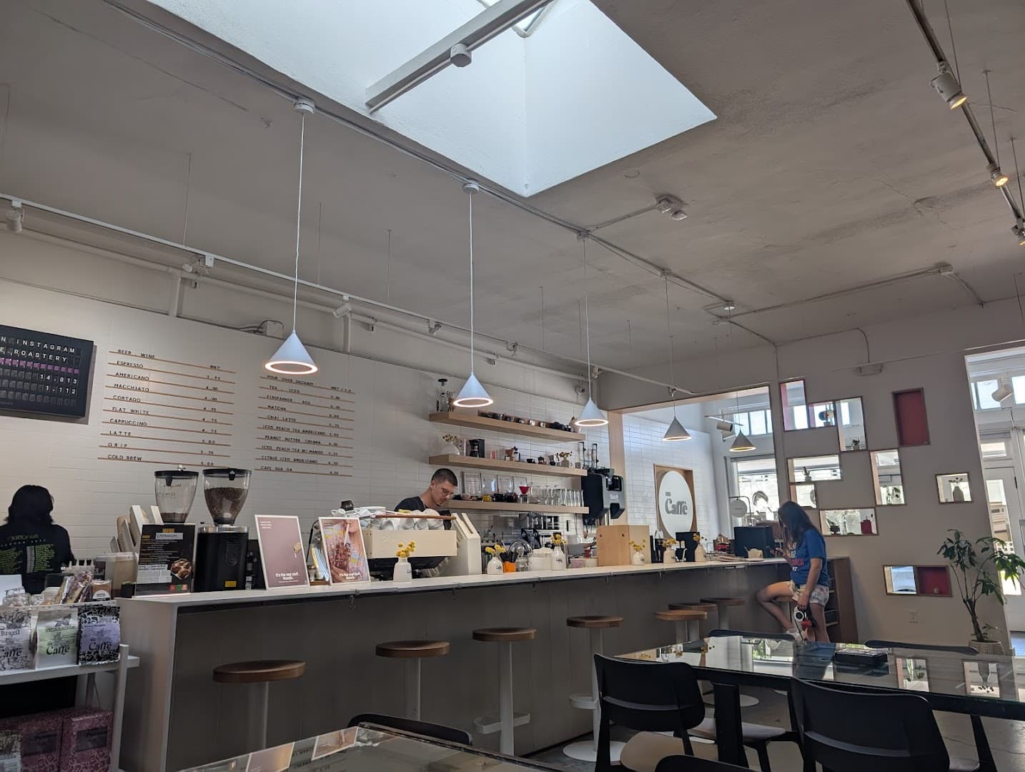 Un Caffe specialty coffee shop in Houston - photo 11