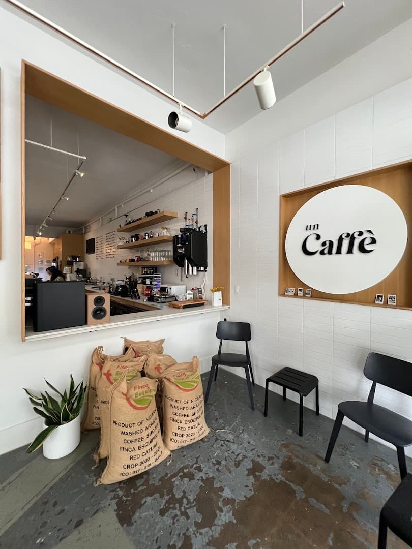 Un Caffe specialty coffee shop in Houston - photo 10