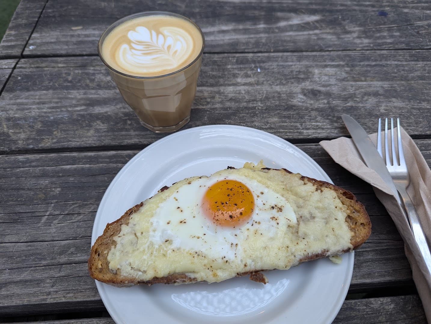 Coffee at HotBlack Coffee, specialty coffee shop in Toronto