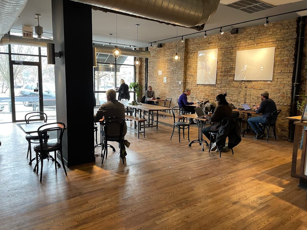 New Wave Coffee - specialty coffee shop in Logan Square
