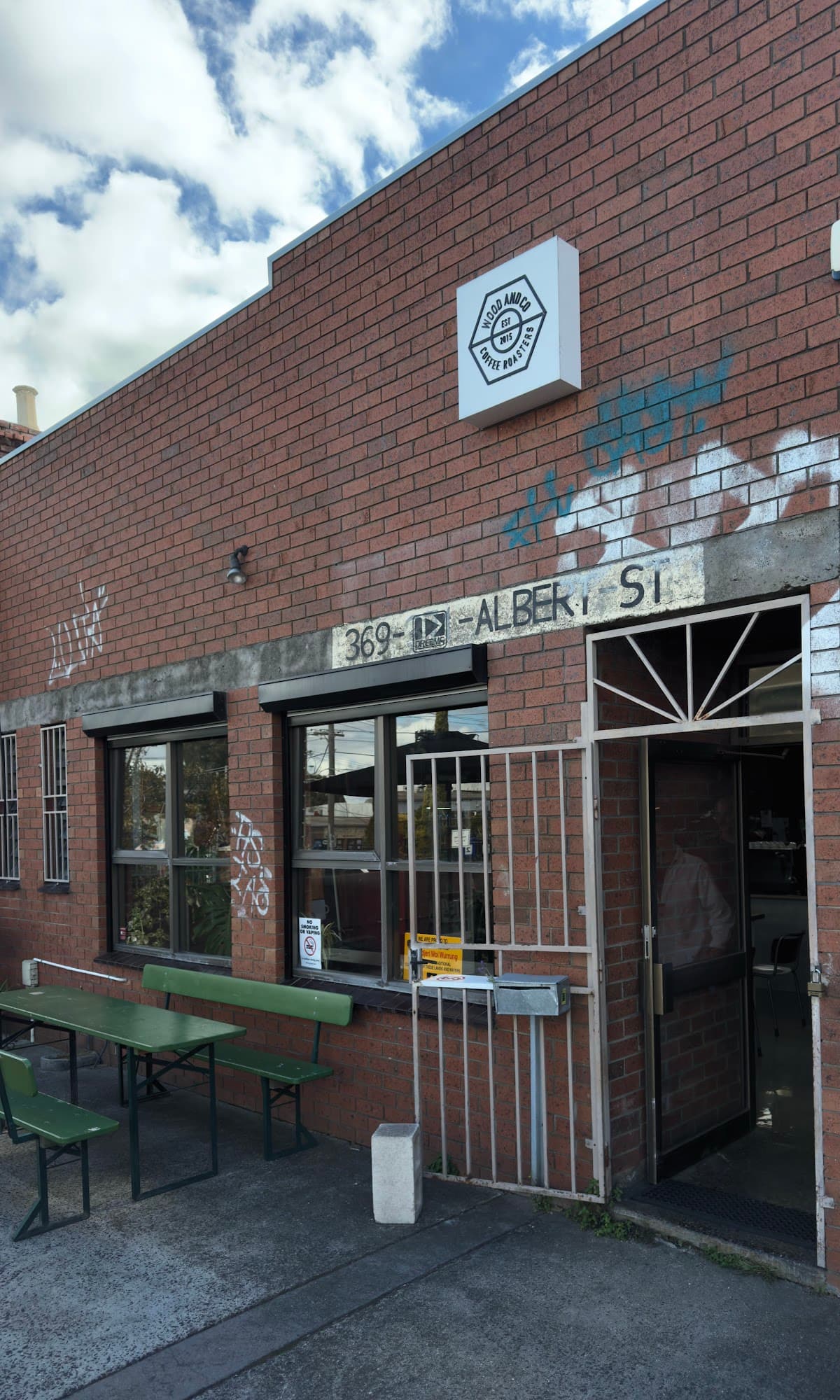 Wood and Co Coffee - specialty coffee shop in Brunswick