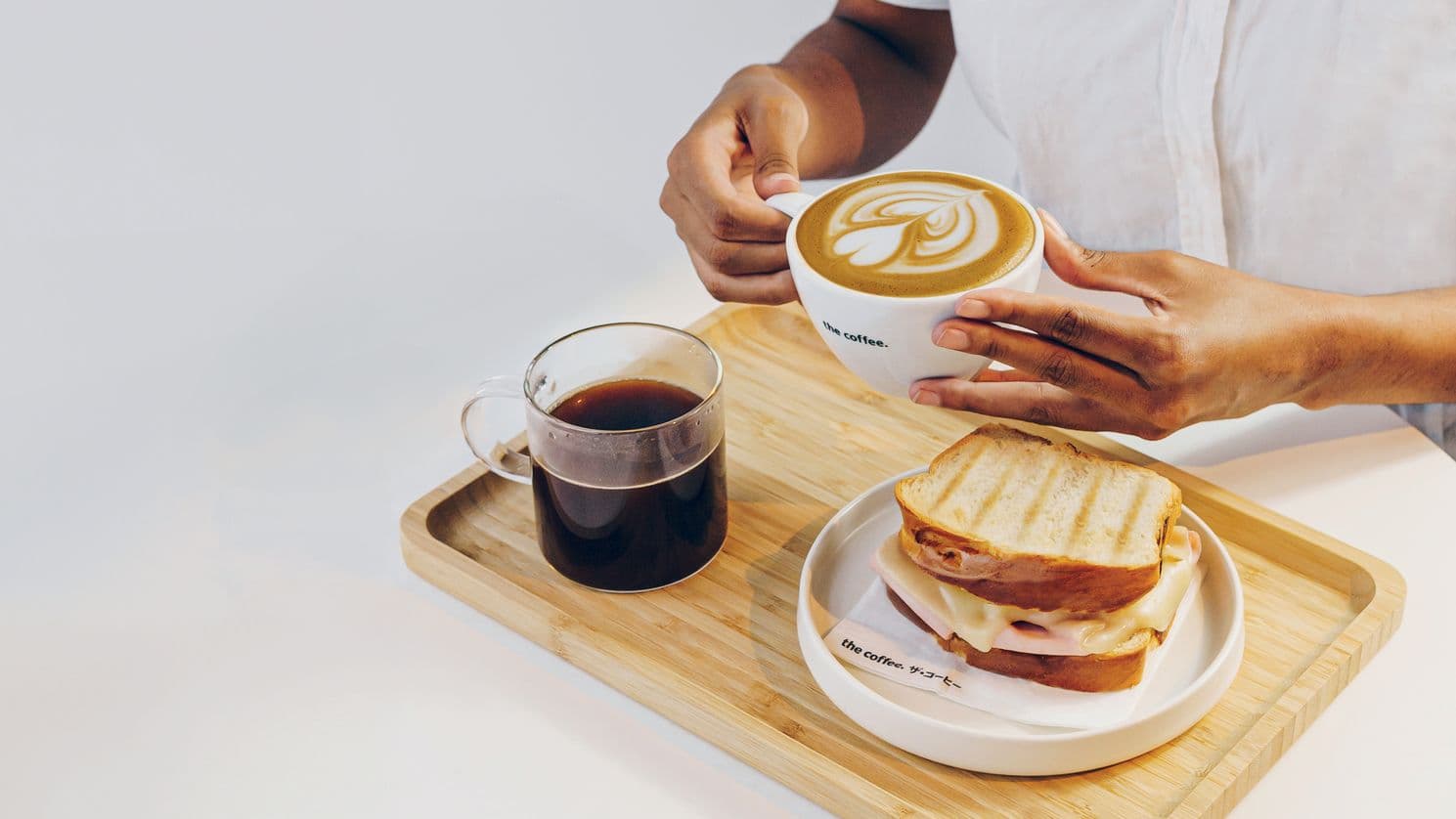 Coffee at the coffee., specialty coffee shop in Mexico City