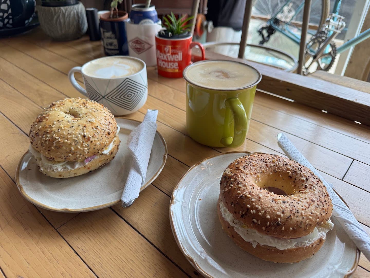 Coffee at Sprocket Cafe, specialty coffee shop in Milwaukee