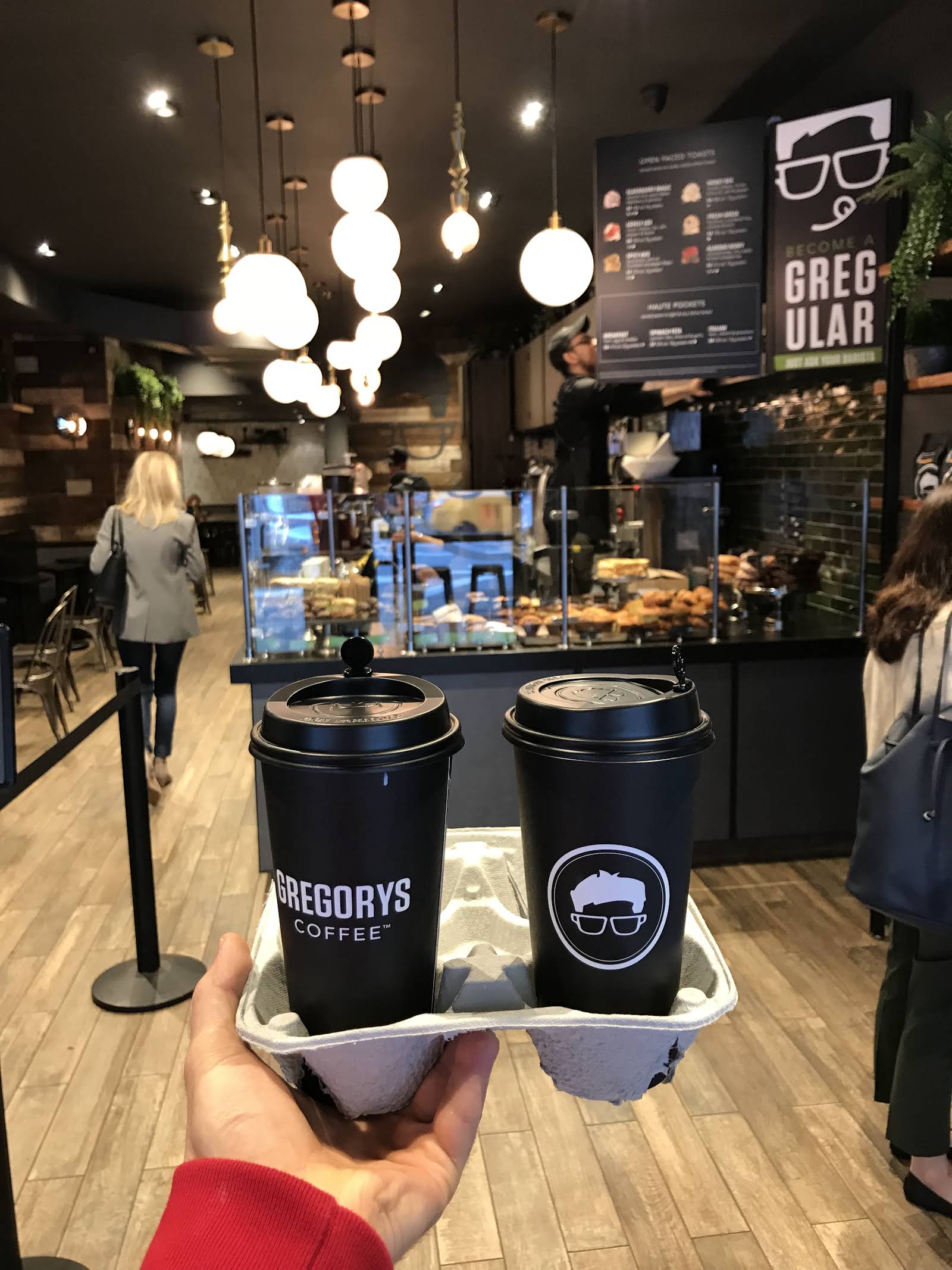 Gregorys Coffee specialty coffee shop in New York - photo 10