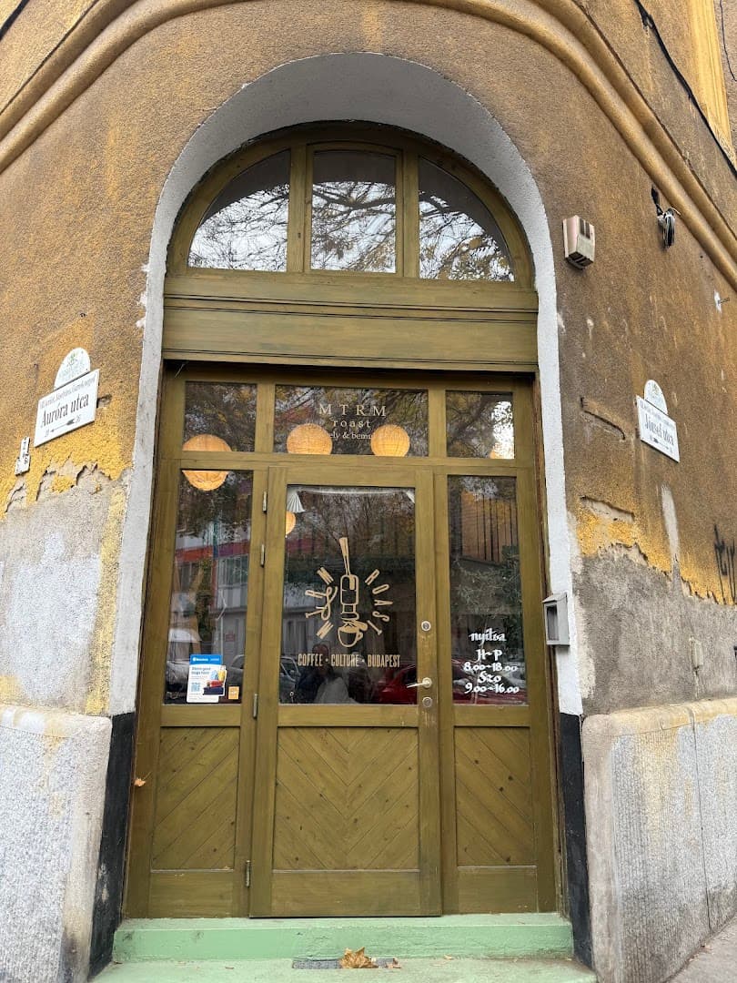 MTRM roast - specialty coffee micro roastery and showroom Budapest - specialty coffee shop in VIII. kerület