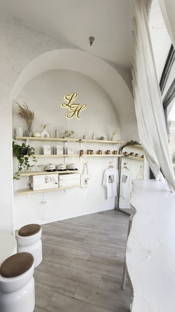Interior of Light Heart Coffee, specialty coffee shop in Phoenix
