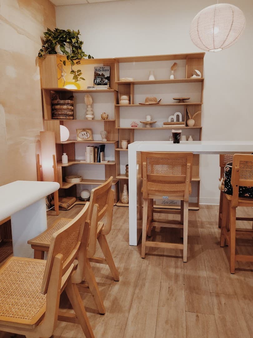 Interior of Light Heart Coffee, specialty coffee shop in Phoenix