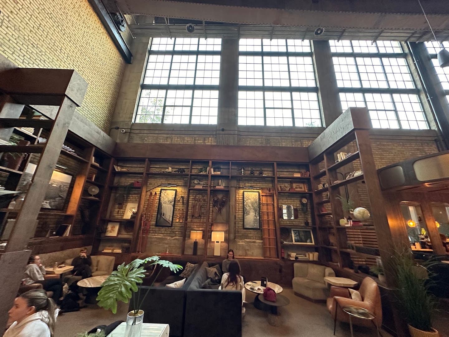Interior of Backstory Coffee Roasters - North Loop, specialty coffee shop in Minneapolis