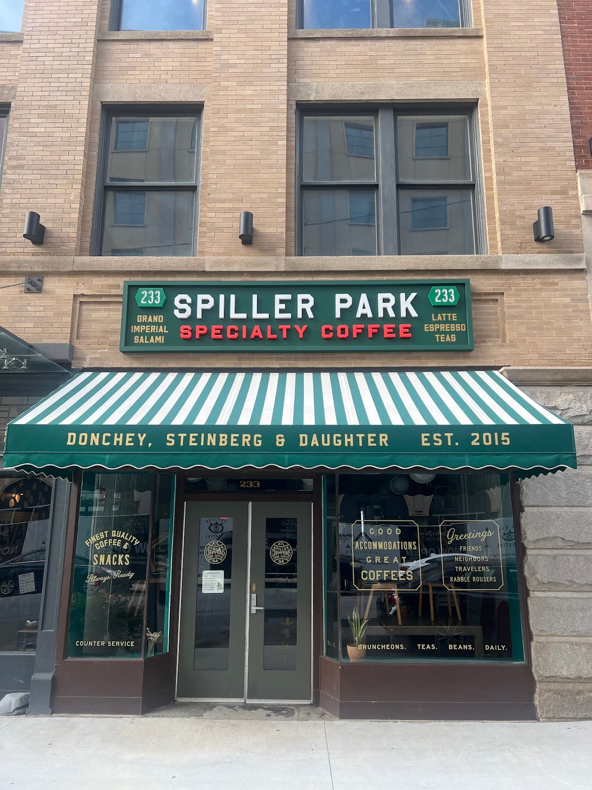 Spiller Park Coffee SP4 - specialty coffee shop in South Downtown