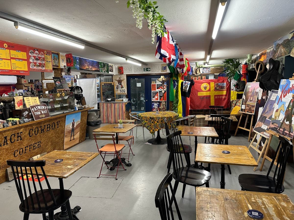 Black Cowboy Coffee - specialty coffee shop in Elephant and Castle