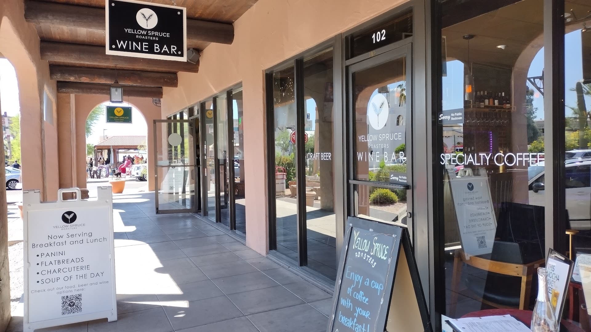 Yellow Spruce Roasters & Wine Bar - specialty coffee shop in Scottsdale