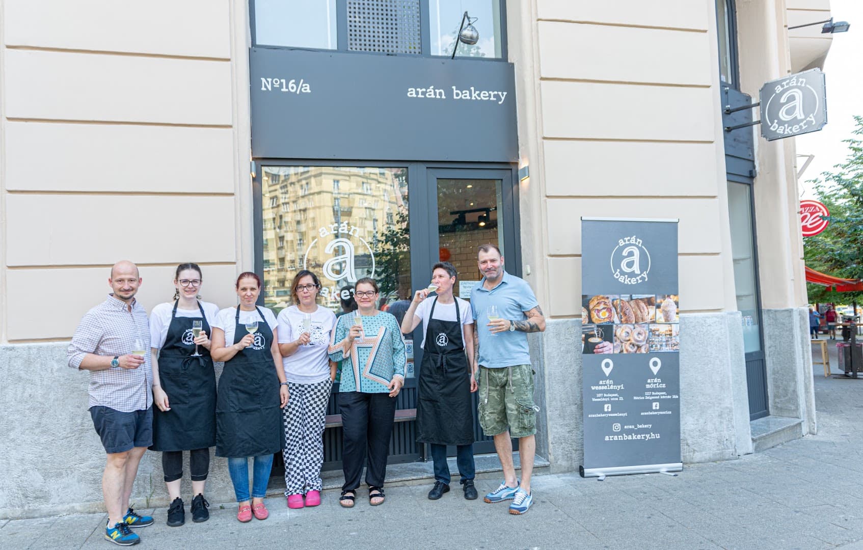 arán bakery - móricz - specialty coffee shop in Budapest