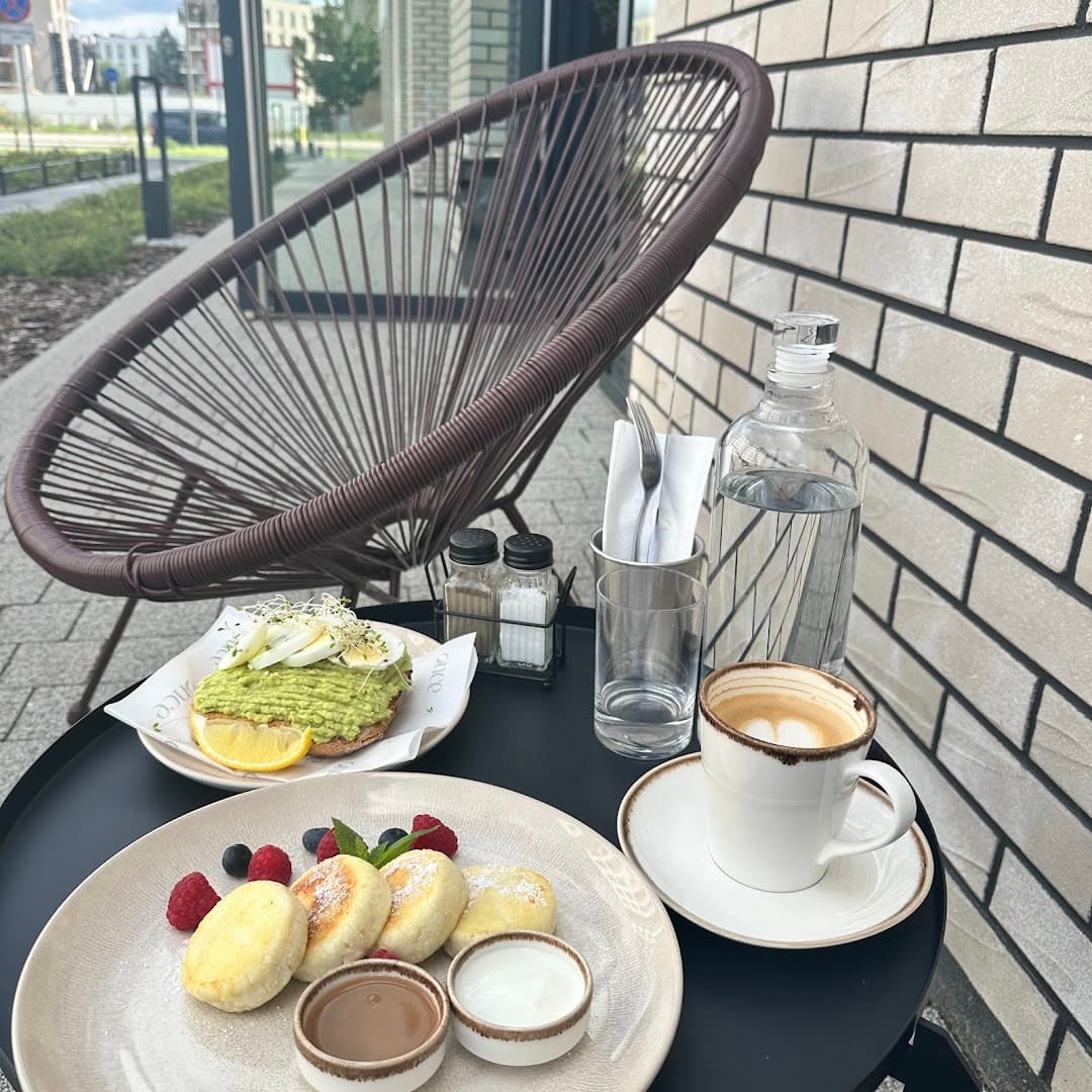 Coffee at Once Kawiarnia i Śniadania, specialty coffee shop in Warsaw