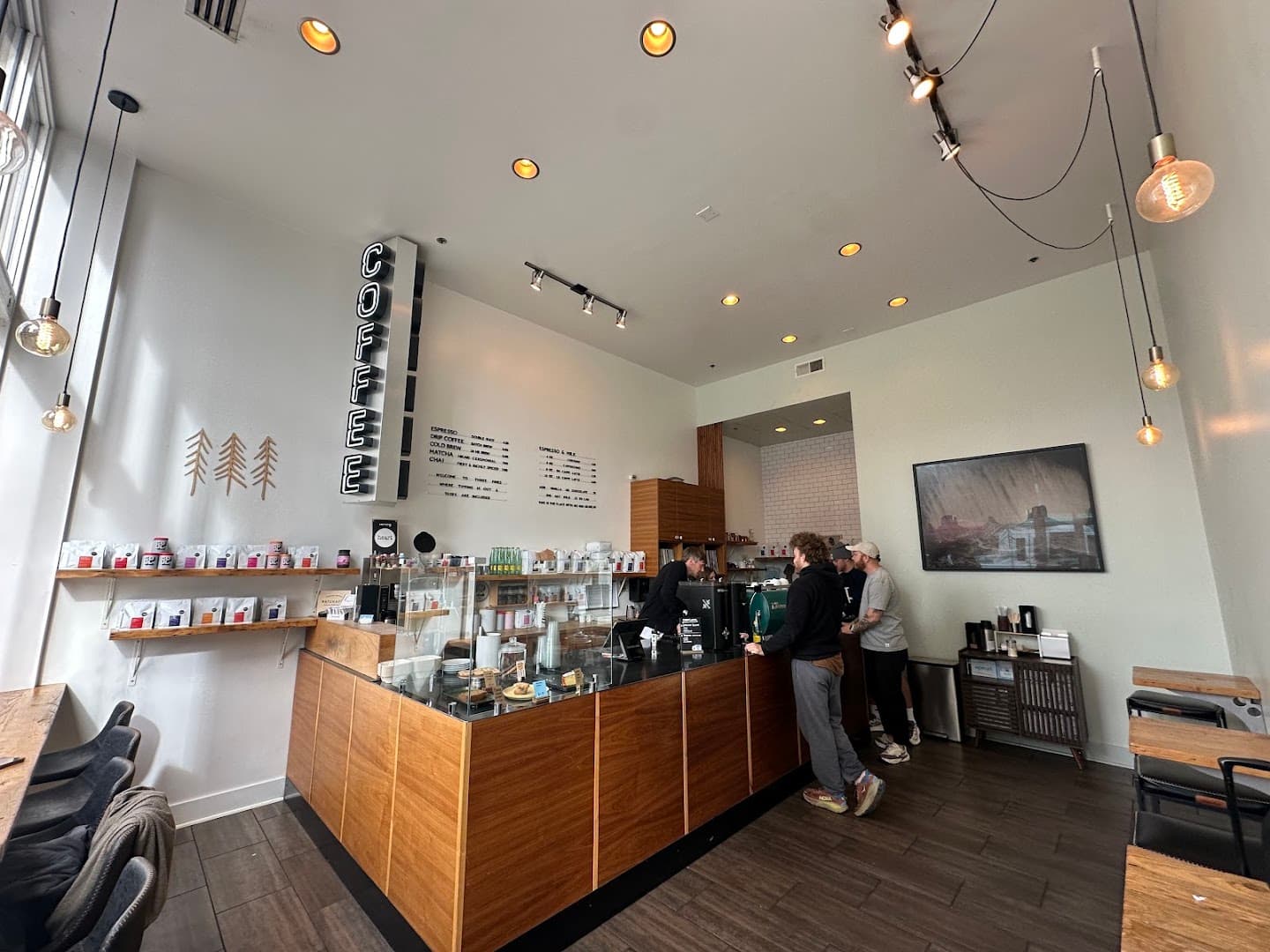Three Pines Coffee - specialty coffee shop in Salt Lake City