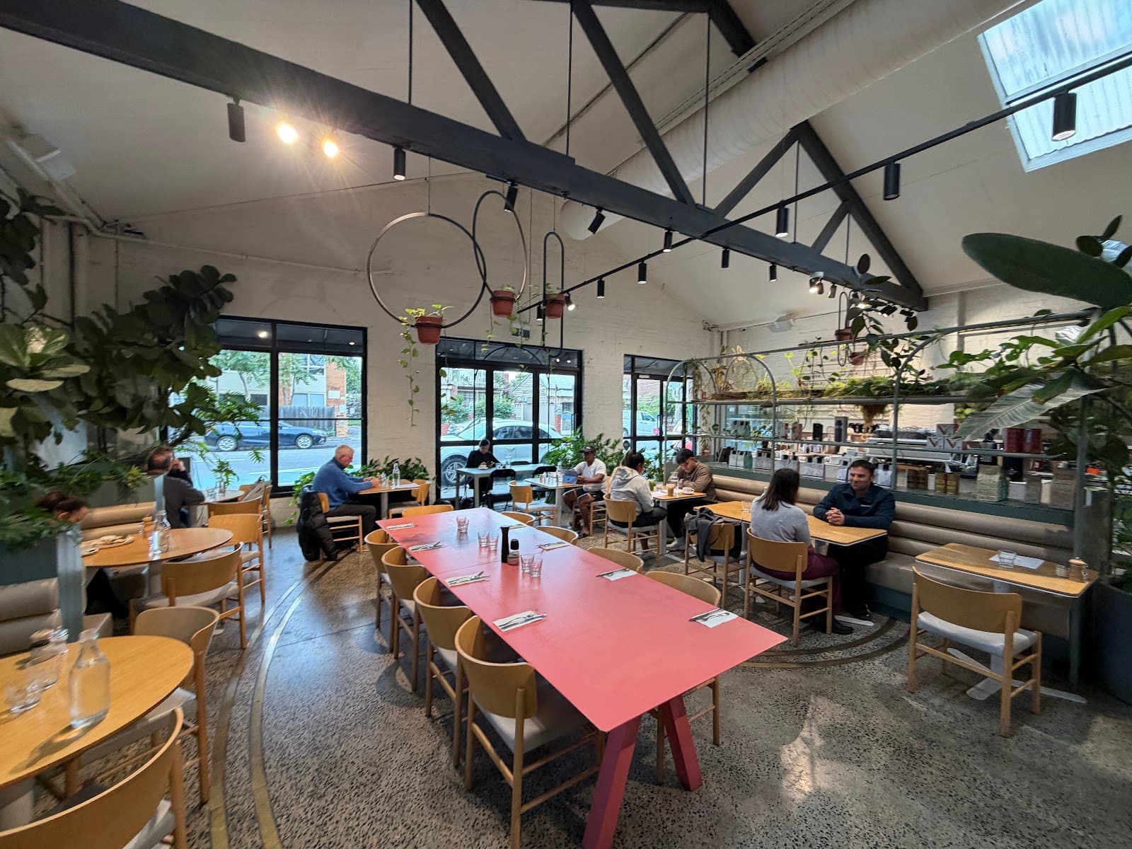 Interior of Au79, specialty coffee shop in Melbourne