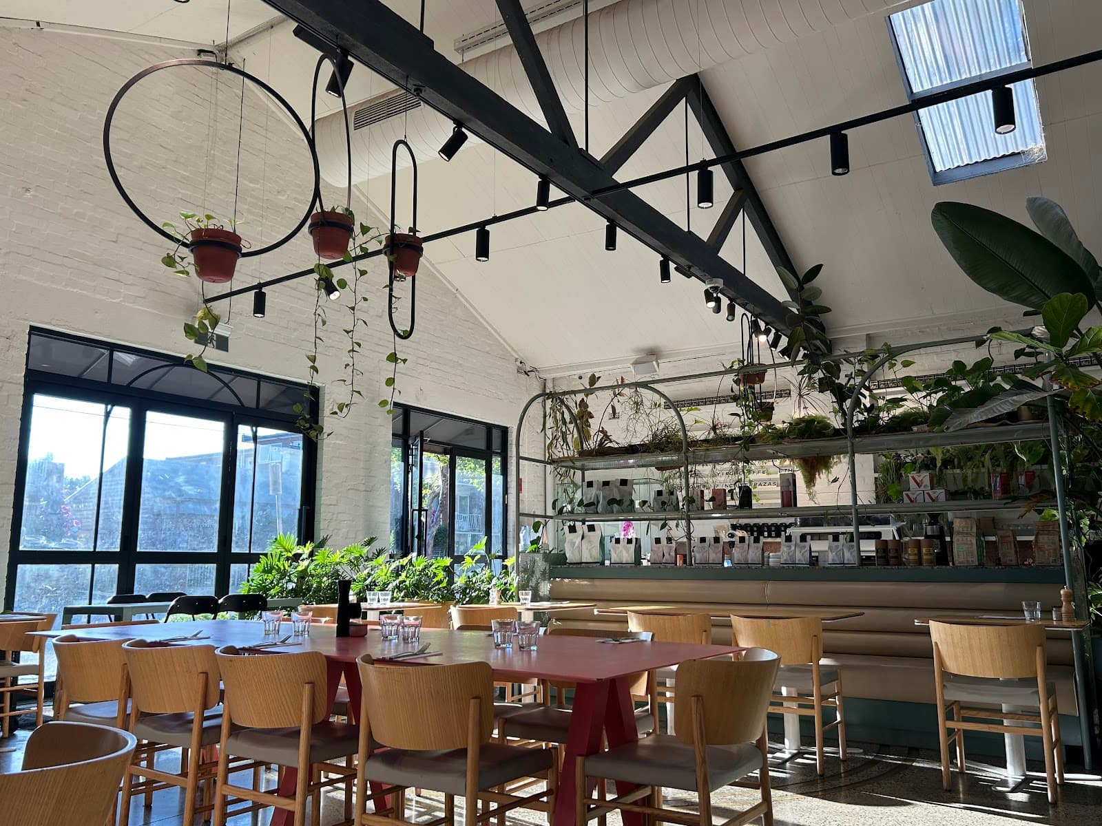 Interior of Au79, specialty coffee shop in Melbourne
