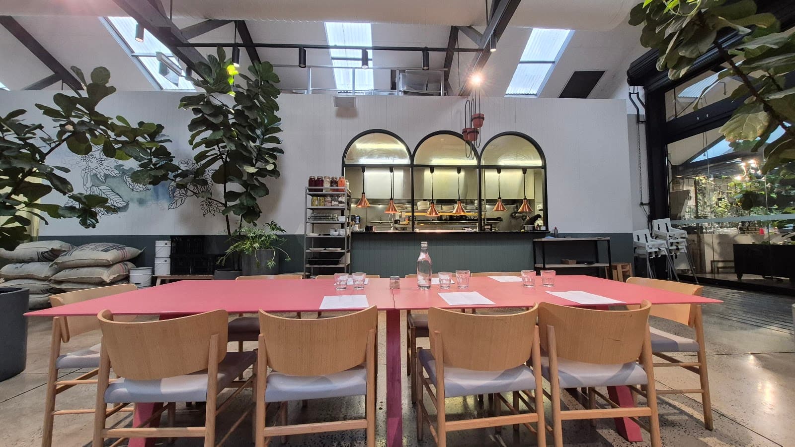Interior of Au79, specialty coffee shop in Melbourne