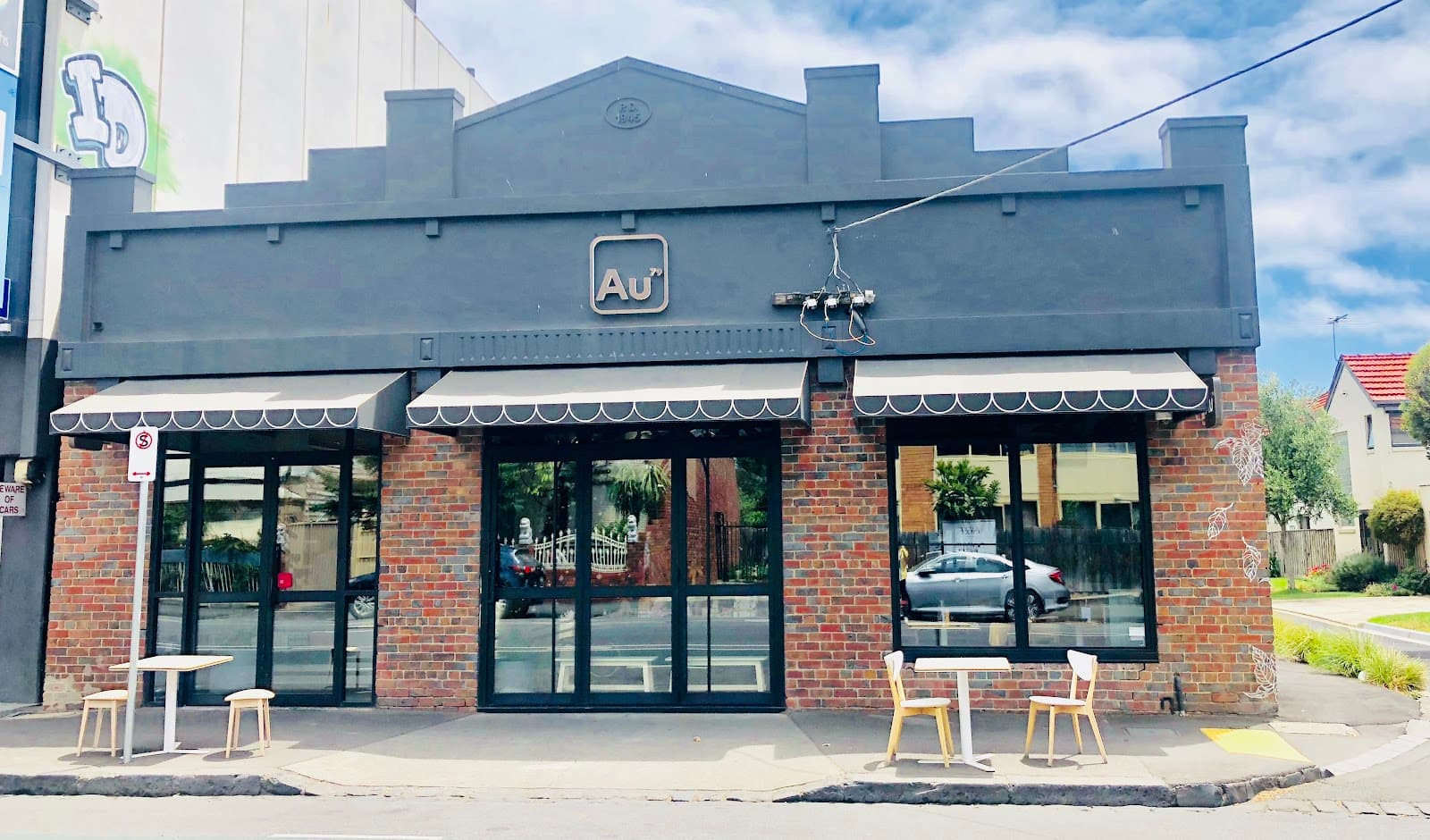 Storefront of Au79, specialty coffee shop in Melbourne