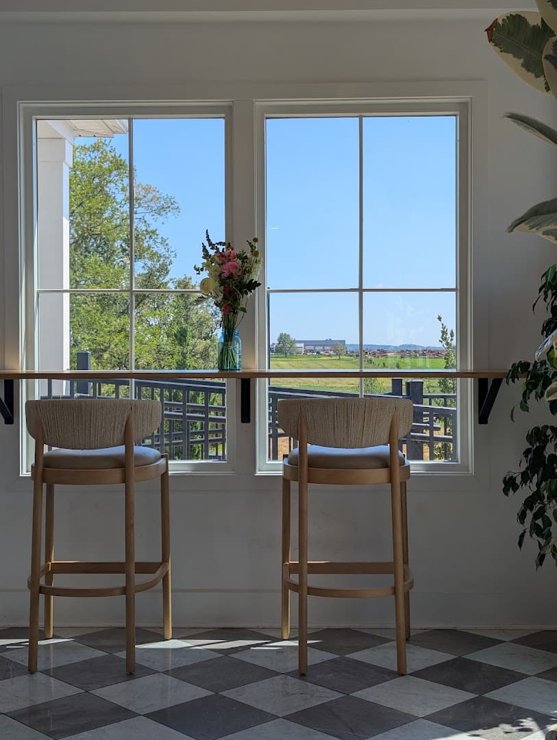 Interior of Linden Coffee Bird-in-Hand, specialty coffee shop in Lancaster