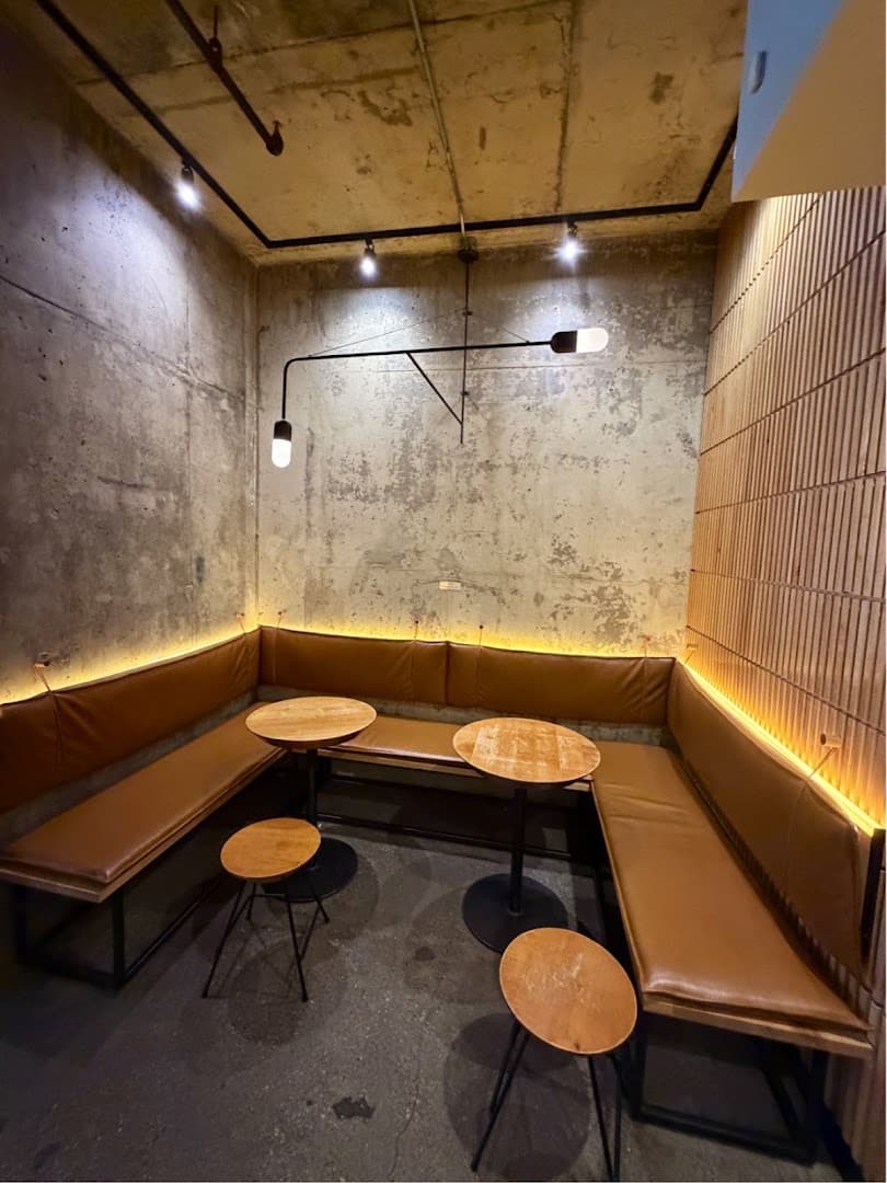 Interior of NEO COFFEE BAR, specialty coffee shop in Toronto