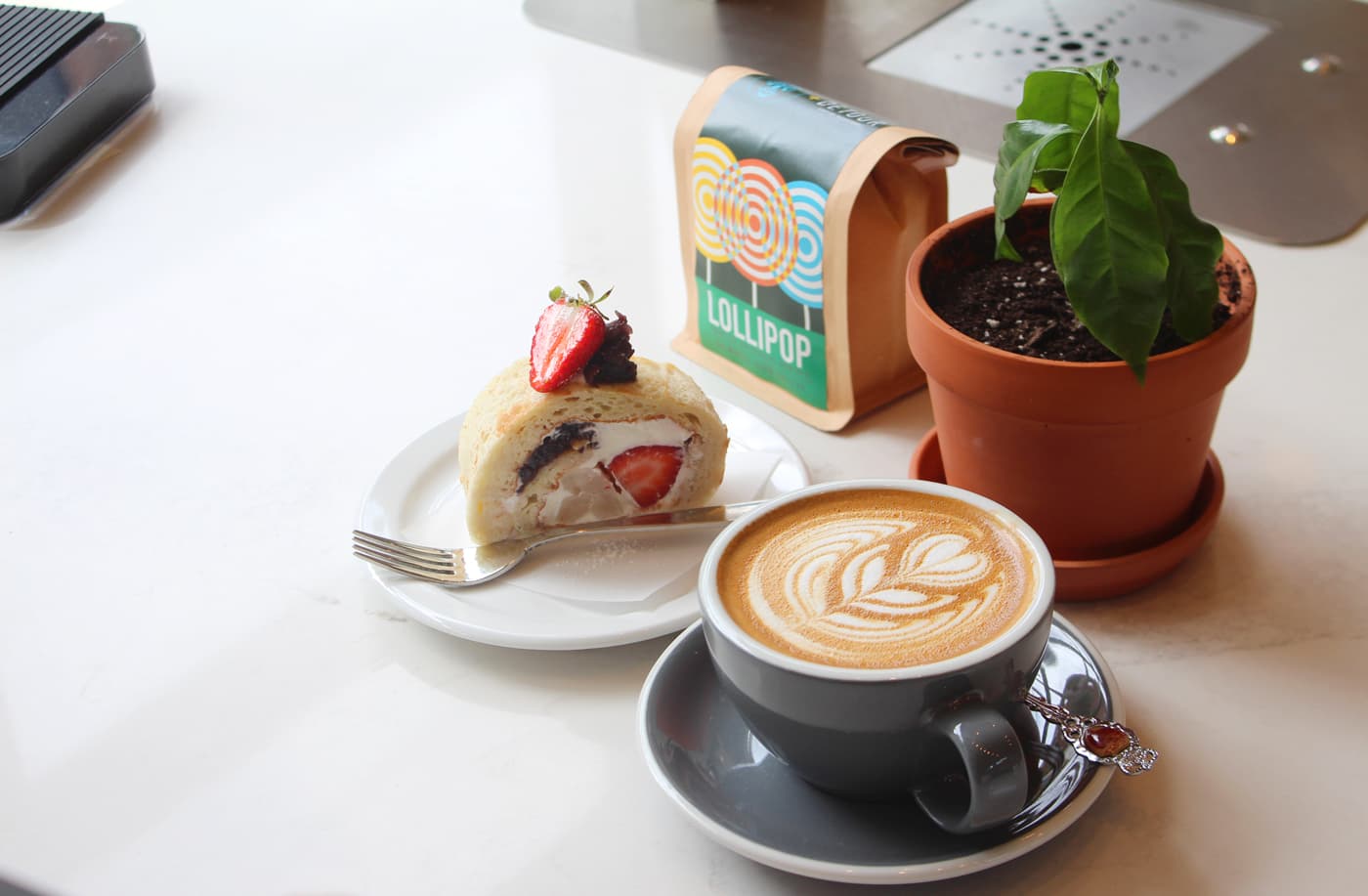 Coffee at NEO COFFEE BAR, specialty coffee shop in Toronto