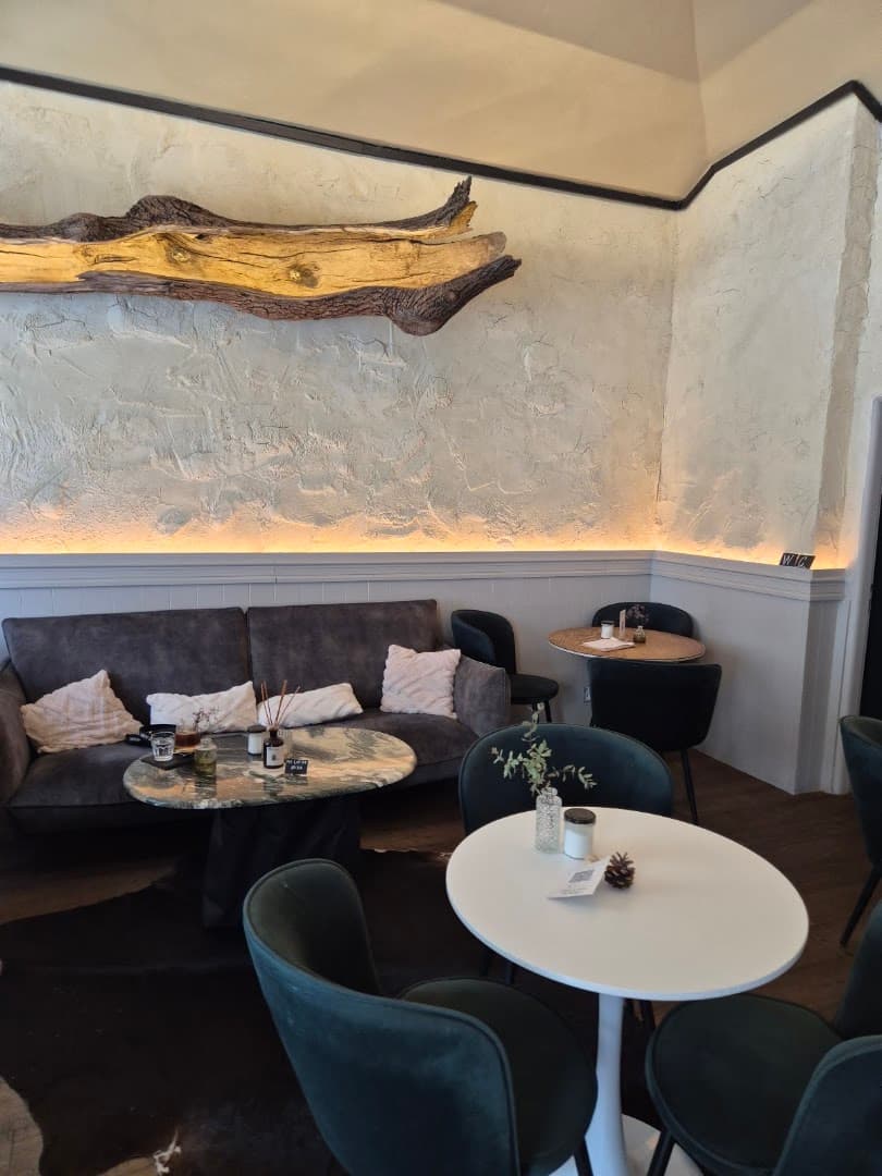 Interior of WILD Cafe, specialty coffee shop in Prague