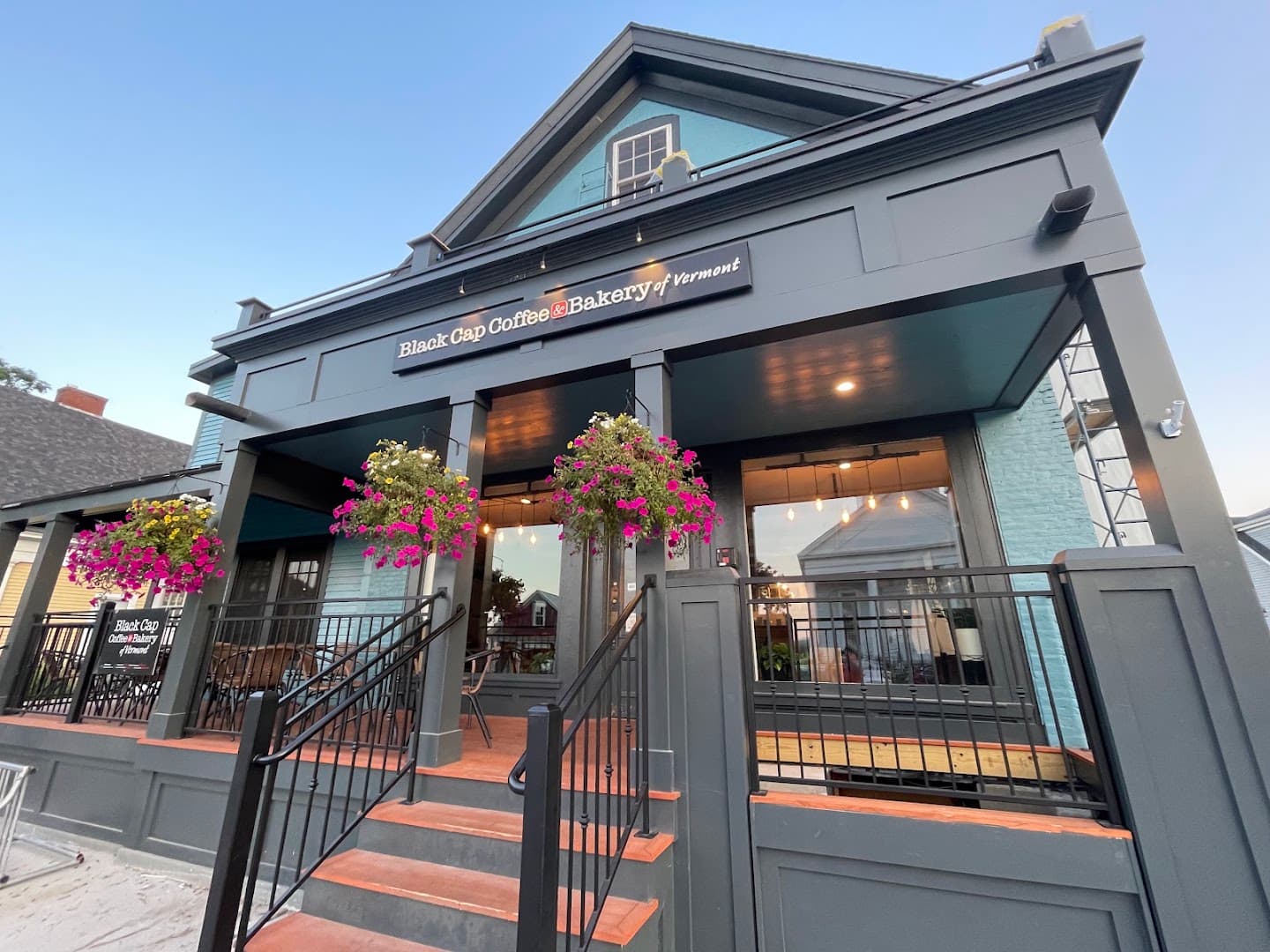 Black Cap Coffee & Bakery - specialty coffee shop in Downtown Stowe