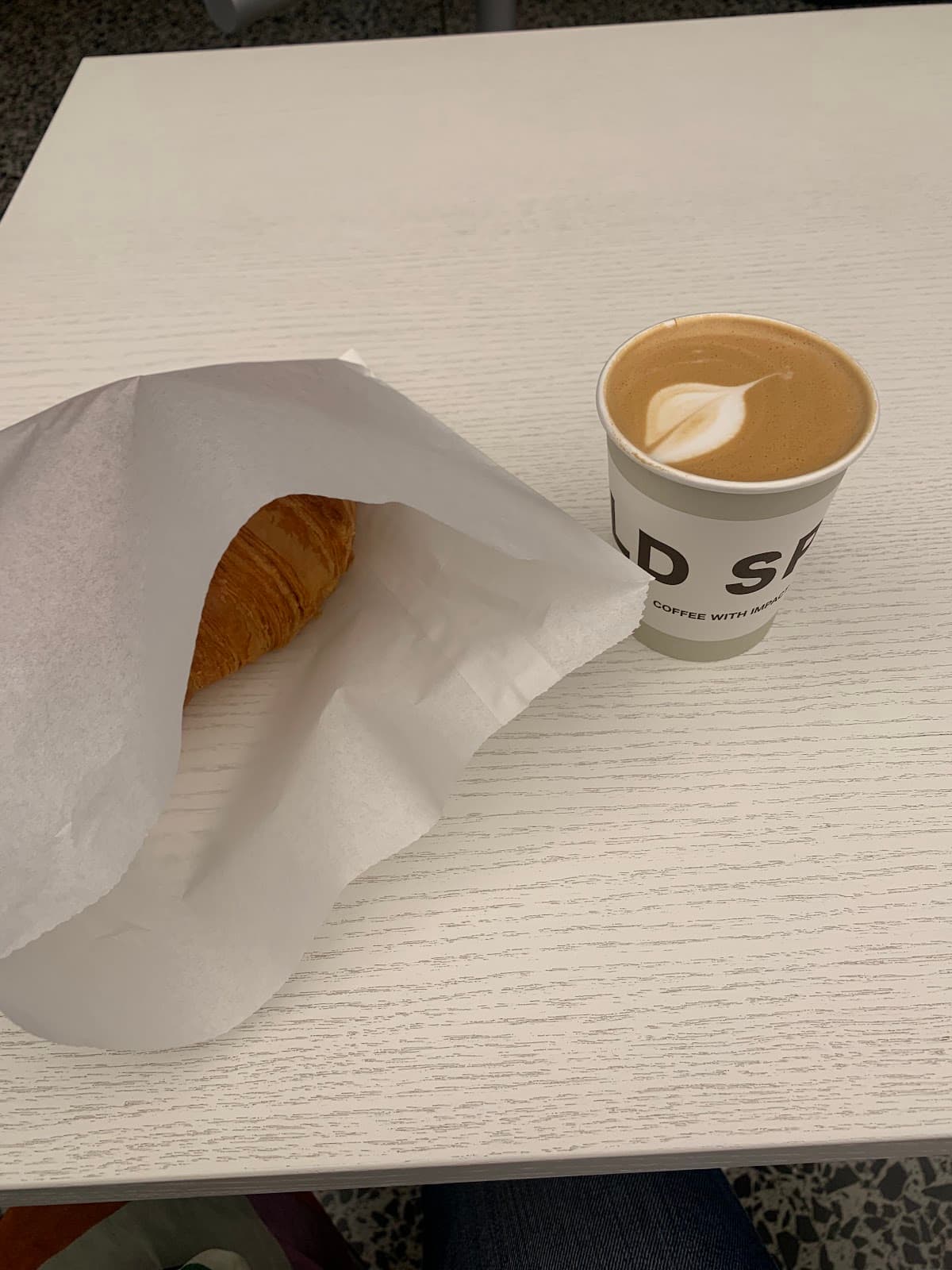 Old Spike Cabot Square specialty coffee shop in London - photo 6