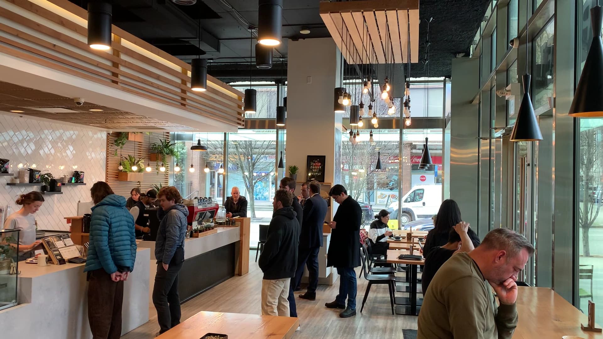 Pallet Coffee Roasters - Howe Street - specialty coffee shop in Vancouver