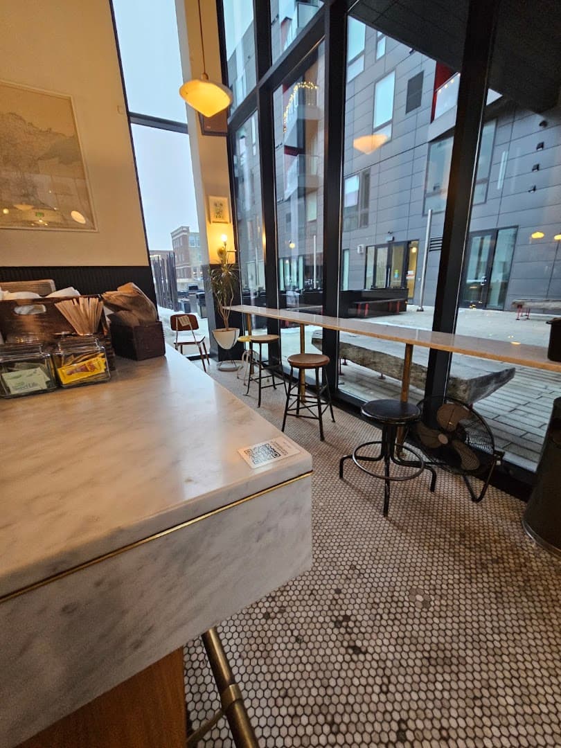 Interior of Spyhouse Coffee Roasters | North Loop, specialty coffee shop in Minneapolis