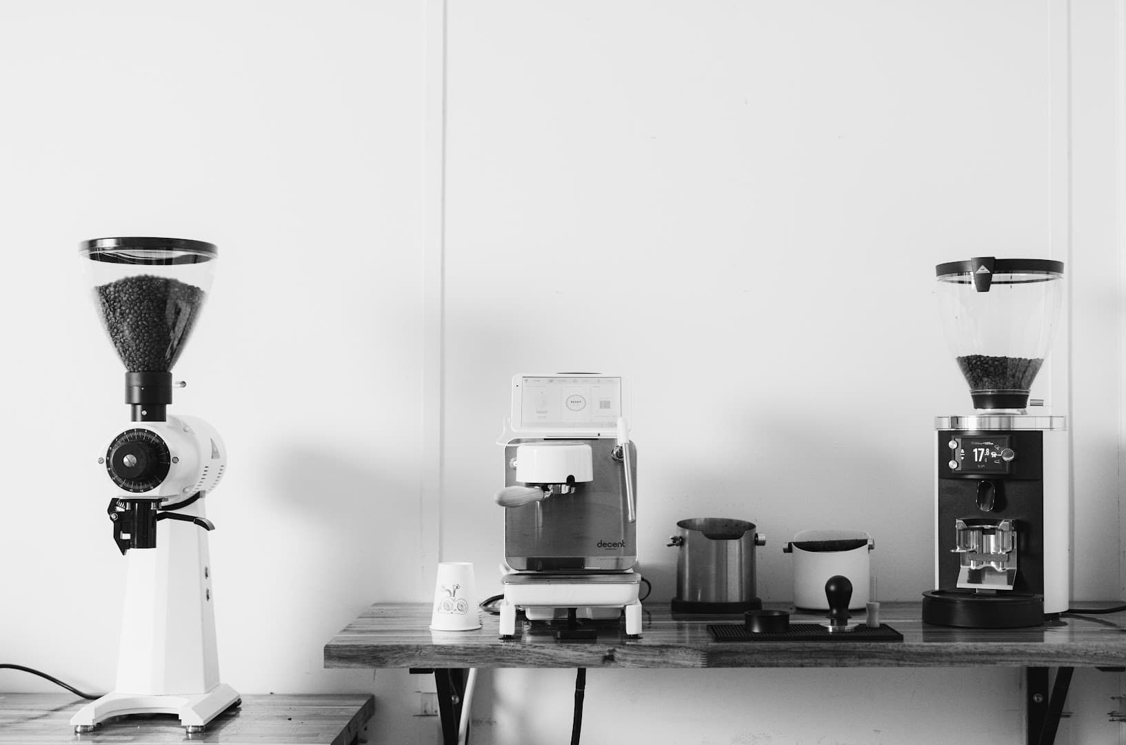 Interior of Nostalgica Coffee, specialty coffee shop in Lancaster