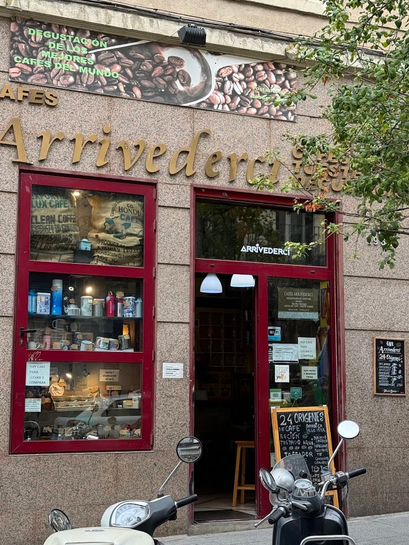 Arrivederci Coffee - specialty coffee shop in Madrid