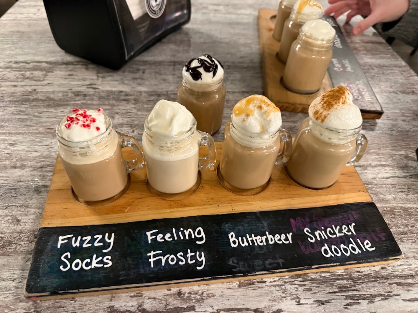 Coffee at Pure Imagination Cafe, specialty coffee shop in Rochester