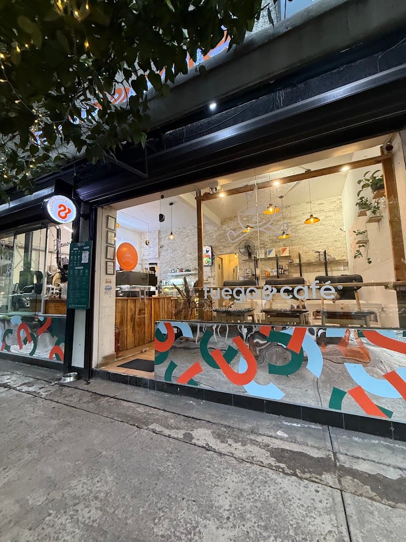 Fuego & Café - specialty coffee shop in Mexico City