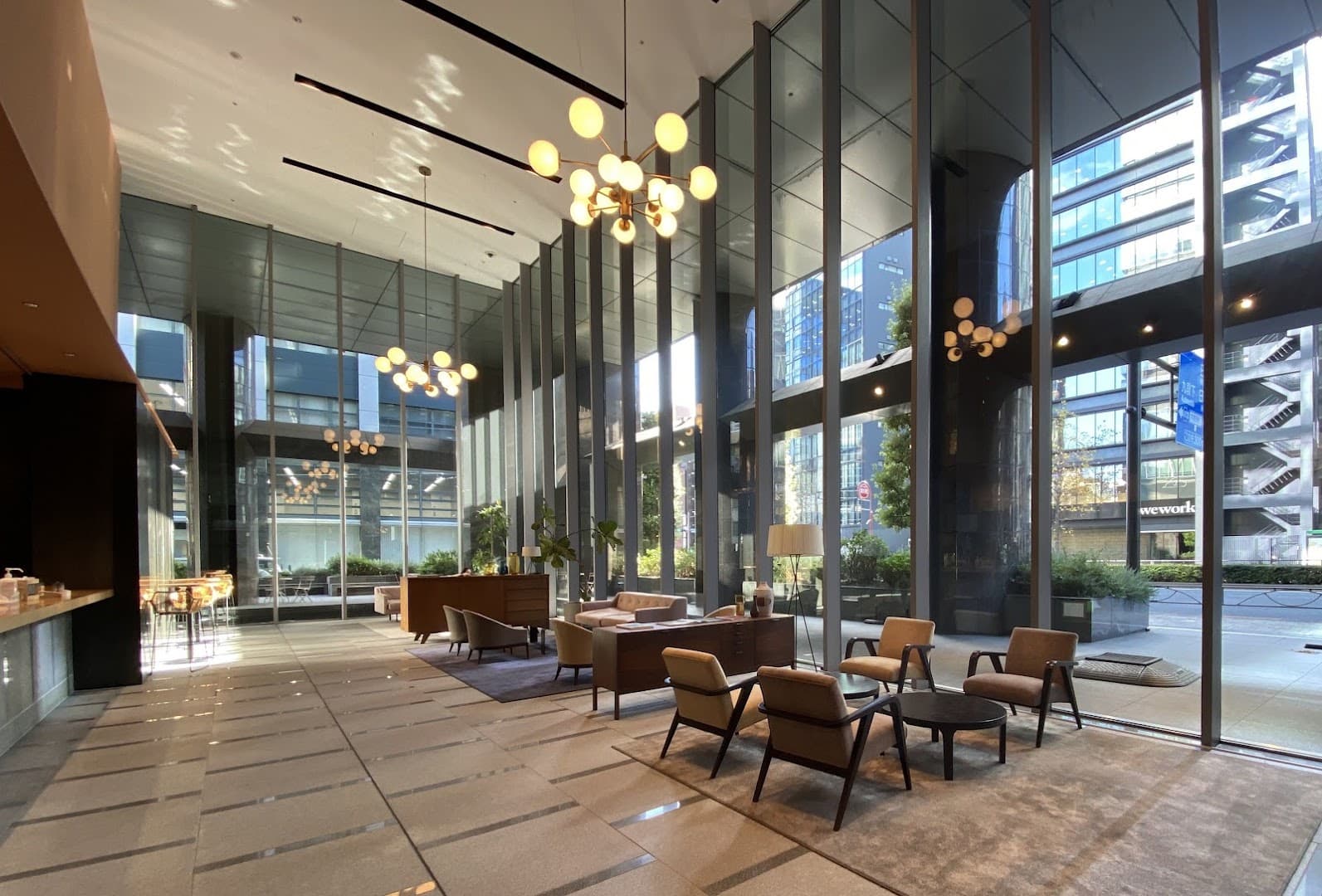 Interior of Byron Bay Coffee Company, specialty coffee shop in Tokyo