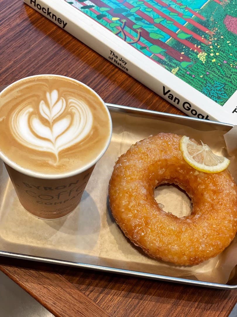 Coffee at Byron Bay Coffee Company, specialty coffee shop in Tokyo