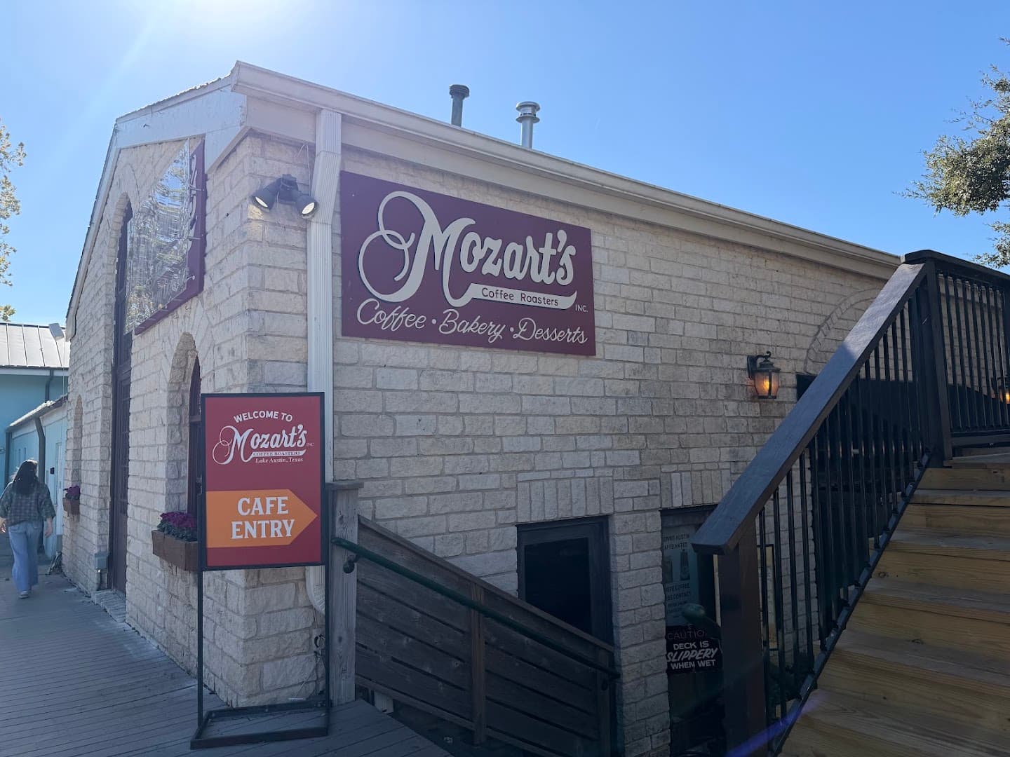 Mozart's Coffee Roasters specialty coffee shop in Austin - photo 4