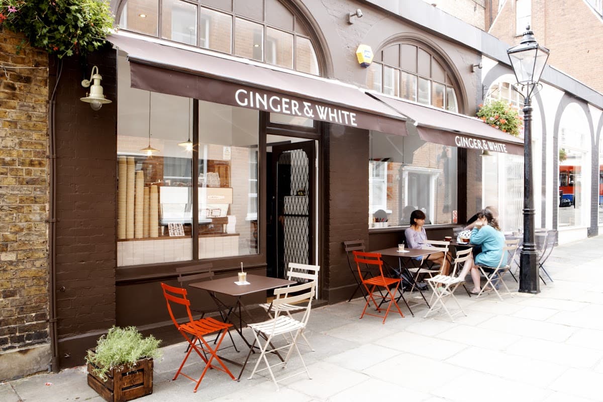 Ginger & White - specialty coffee shop in Hampstead