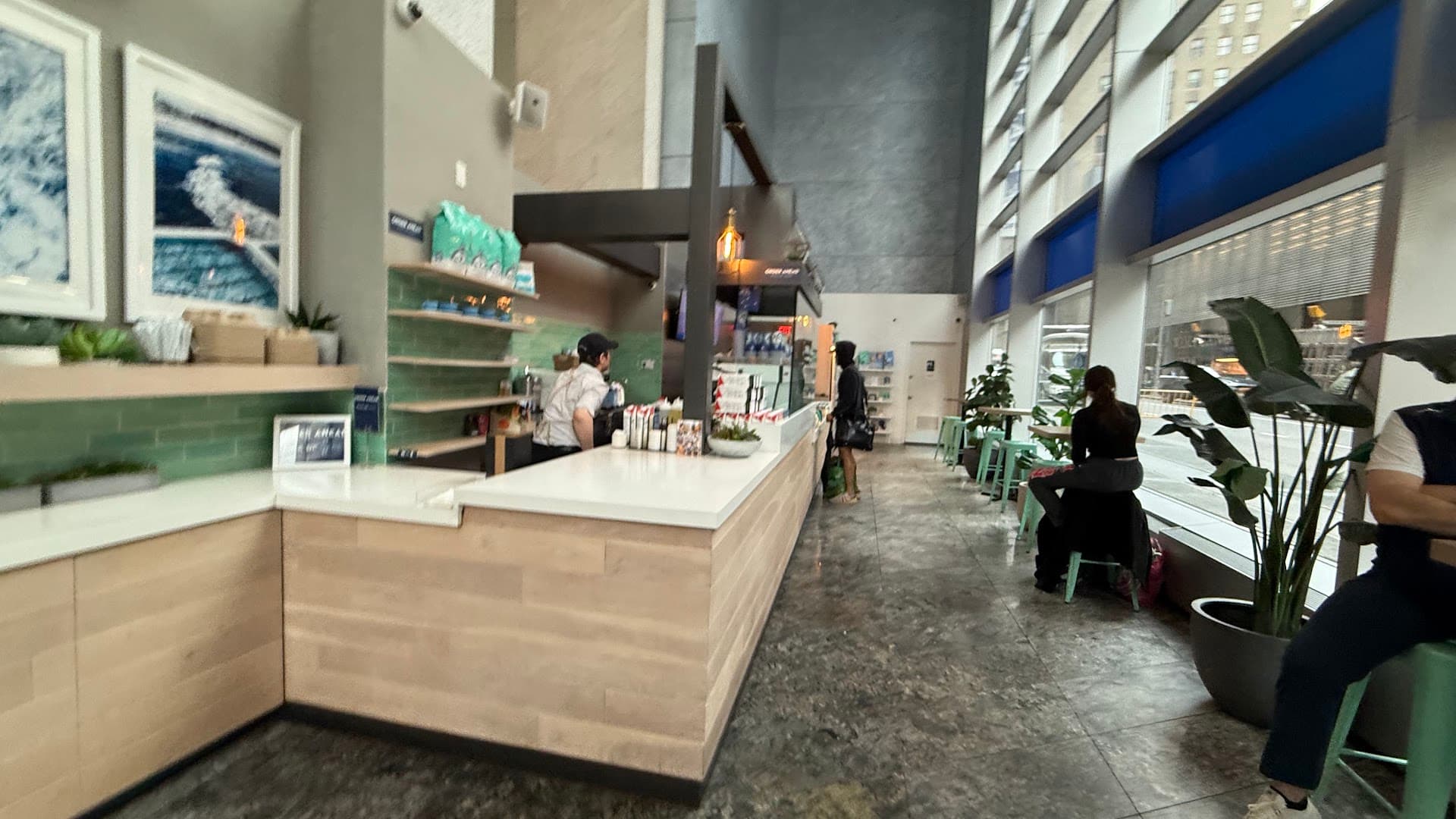 Bluestone Lane Times Square Coffee Shop - specialty coffee shop in Times Square