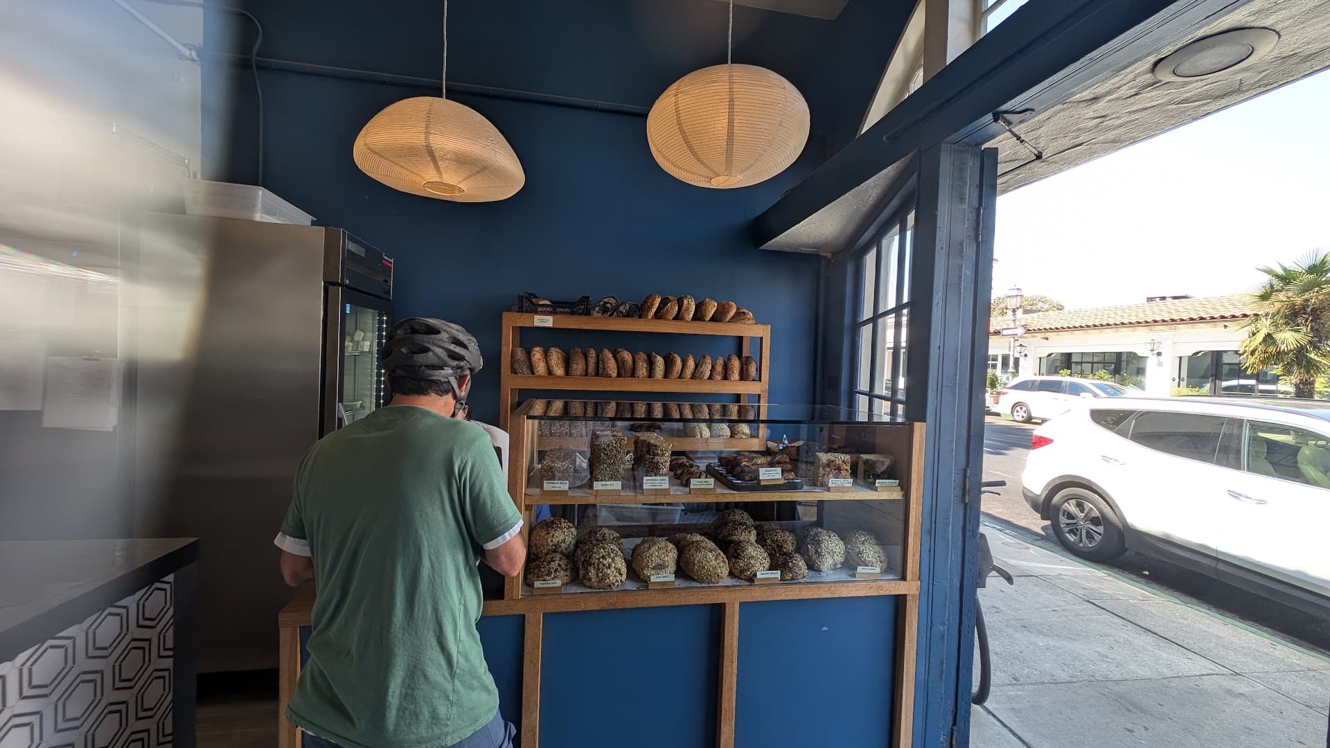 Interior of Oat Bakery, specialty coffee shop in Santa Barbara