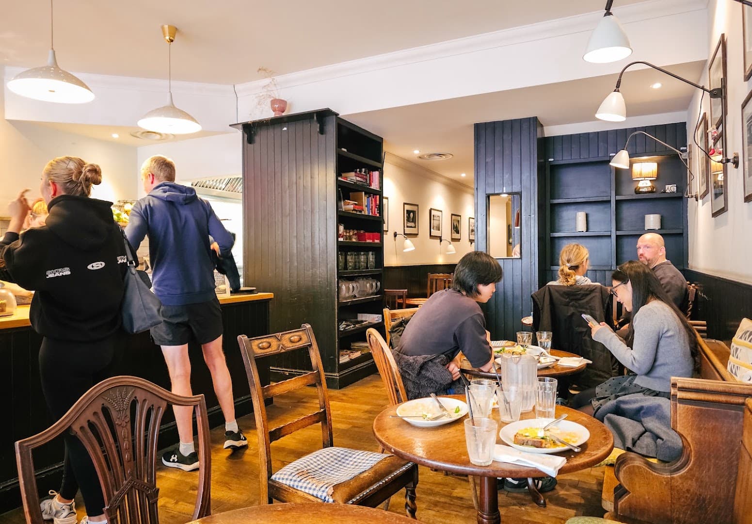 Interior of Kilimanjaro Coffee, specialty coffee shop in Edinburgh