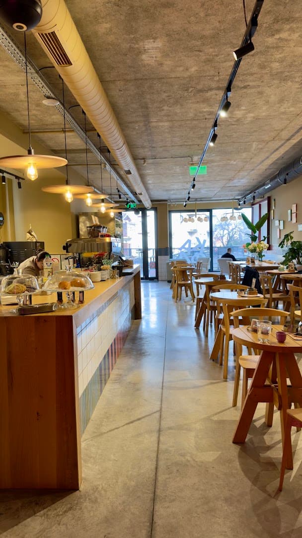 Interior of Kafeterija Konjarnik, specialty coffee shop in Belgrade
