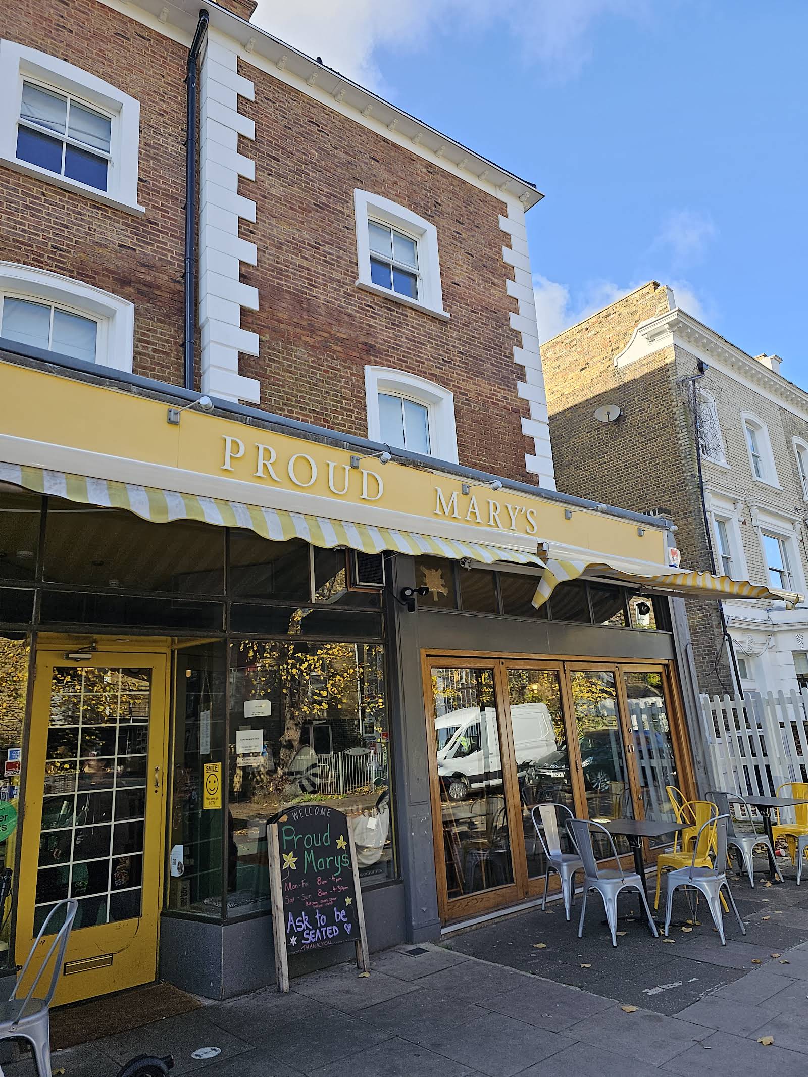 Proud Mary's - specialty coffee shop in Shepherd's Bush