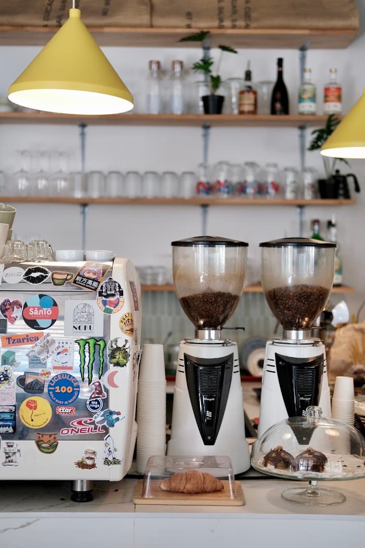 Interior of Noku Espresso and more, specialty coffee shop in Belgrade