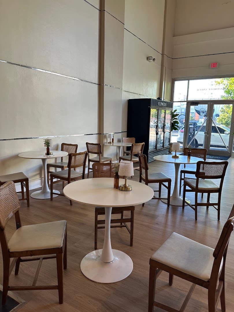 Interior of Eden Coffee and Co, specialty coffee shop in Rochester