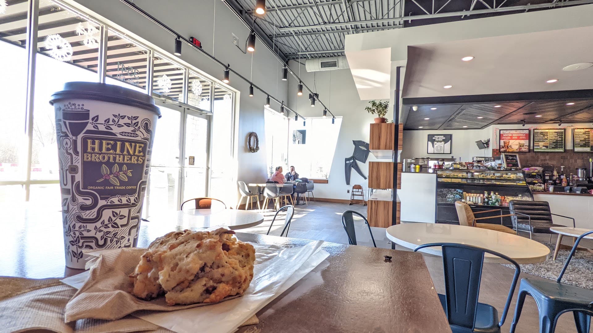 Interior of Heine Brothers Coffee - Outer Loop, specialty coffee shop in Louisville