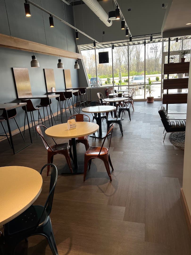 Interior of Heine Brothers Coffee - Outer Loop, specialty coffee shop in Louisville