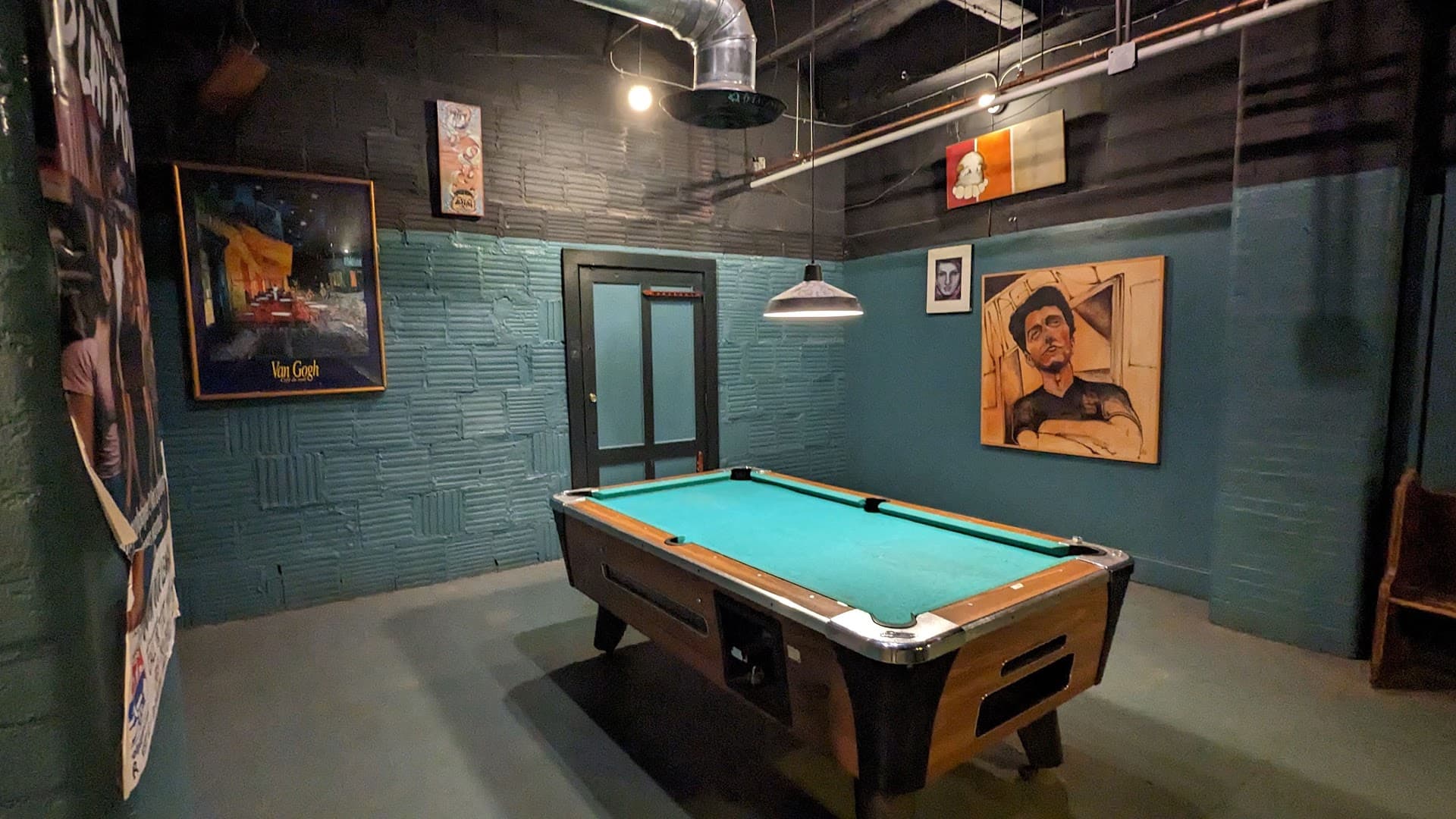 Interior of Java's Cafe, specialty coffee shop in Rochester